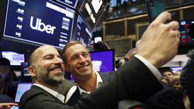 Uber debuta en Wall Street a $42 por acción, pese a que aspiraba a $45