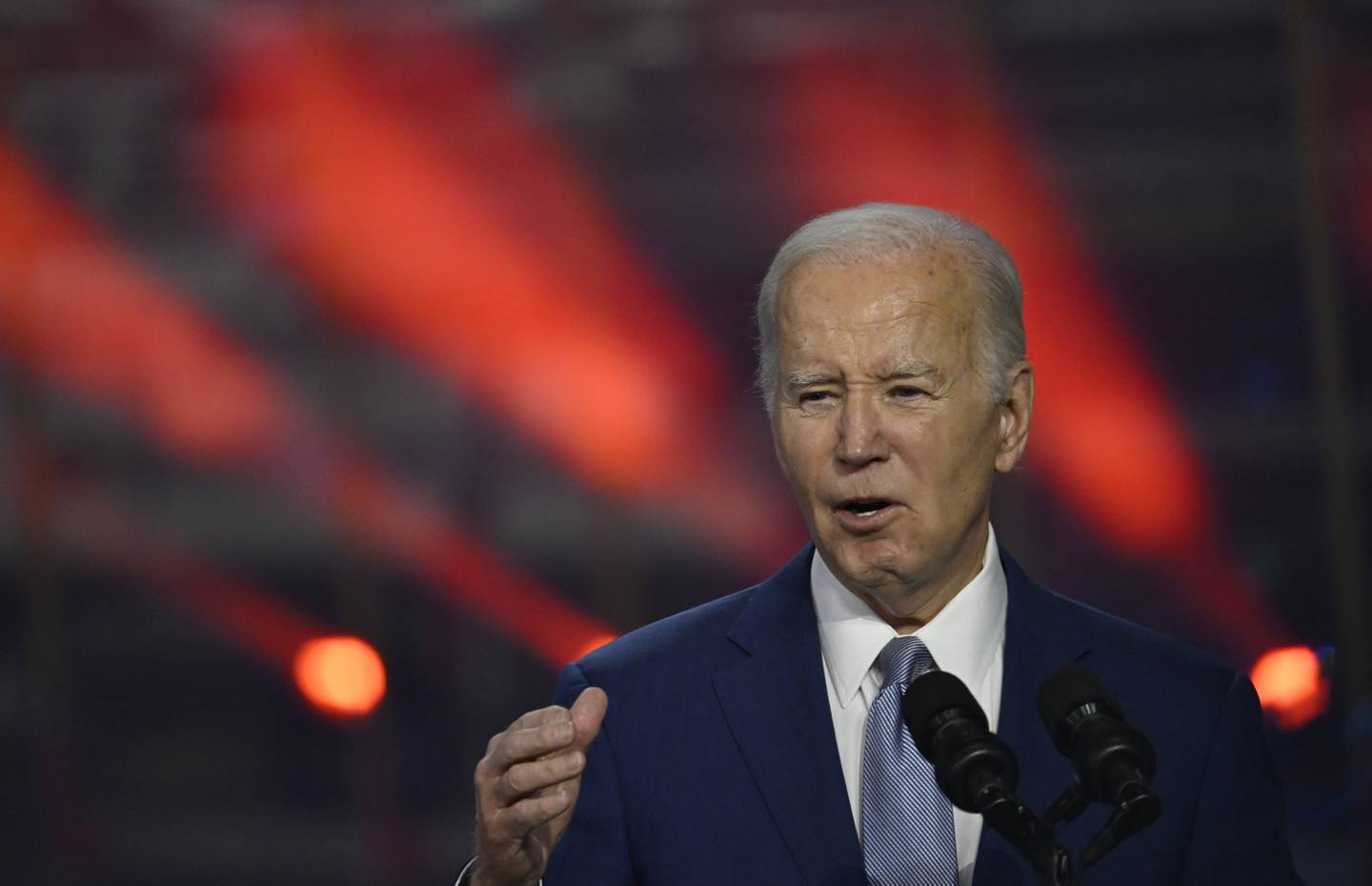 Joe Biden, presidente de los Estados Unidos, es tajante en su apoyo a Israel en medio del conflicto en Oriente Medio.
