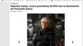Por primera vez en 80 años, la agencia EFE tendrá una mujer en su presidencia