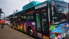 Buses eléctricos inician segunda etapa del plan piloto en ruta San José-Alajuela