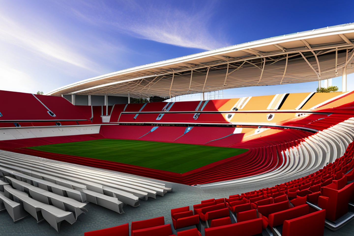 Estadio de Saprissa dentro de 50 años según Photosonic | El Financiero