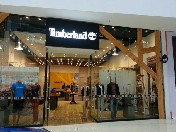Buena suerte Exclusivo Planta de semillero Tienda inglesa Timberland abre su punto más grande de la región en ...