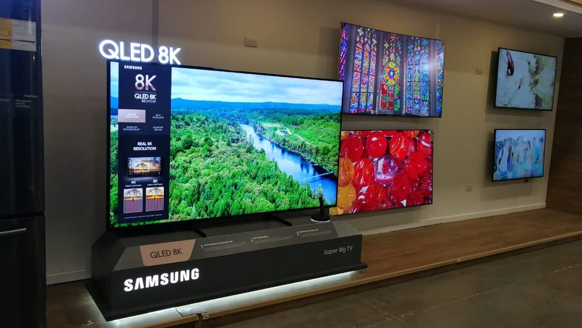 Esta es la pantalla 8K de 82 pulgadas que presentaron