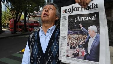 Caen el peso y la bolsa de México tras victoria del izquierdista Lopez Obrador