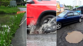 (Galería) Huecos y daños en las vías: nueve años serán necesarios para recuperar la red vial, según jerarca del MOPT