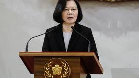 Presidenta de Taiwán afirma enfrentar amenazas similares a las de Ucrania