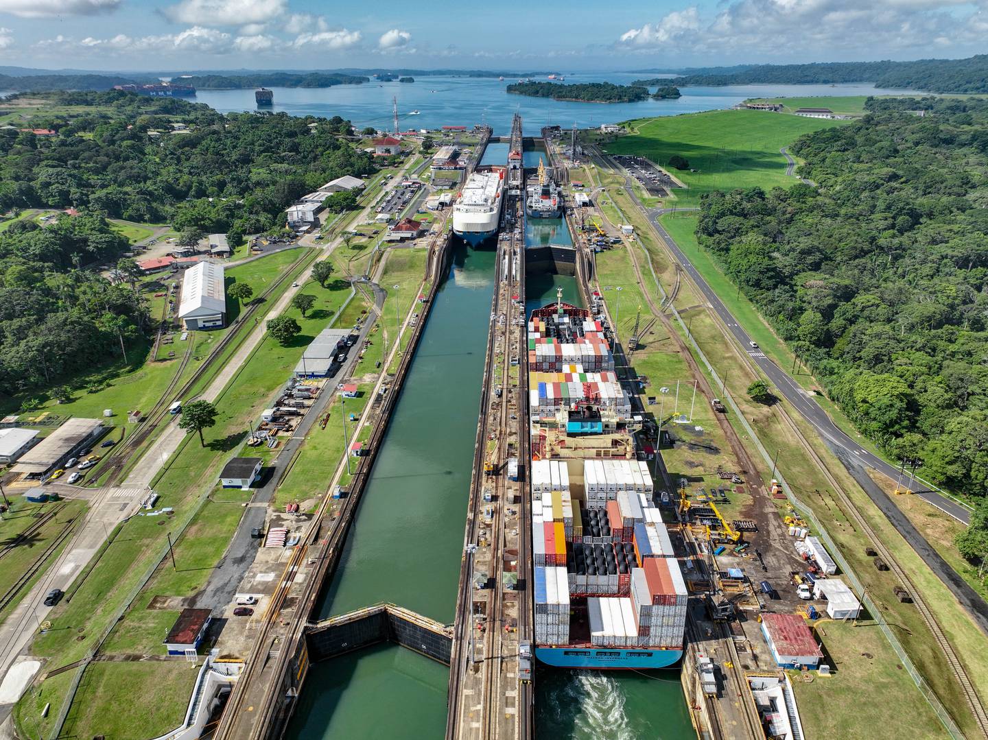 Esclusas de Gatún Canal de Panamá
