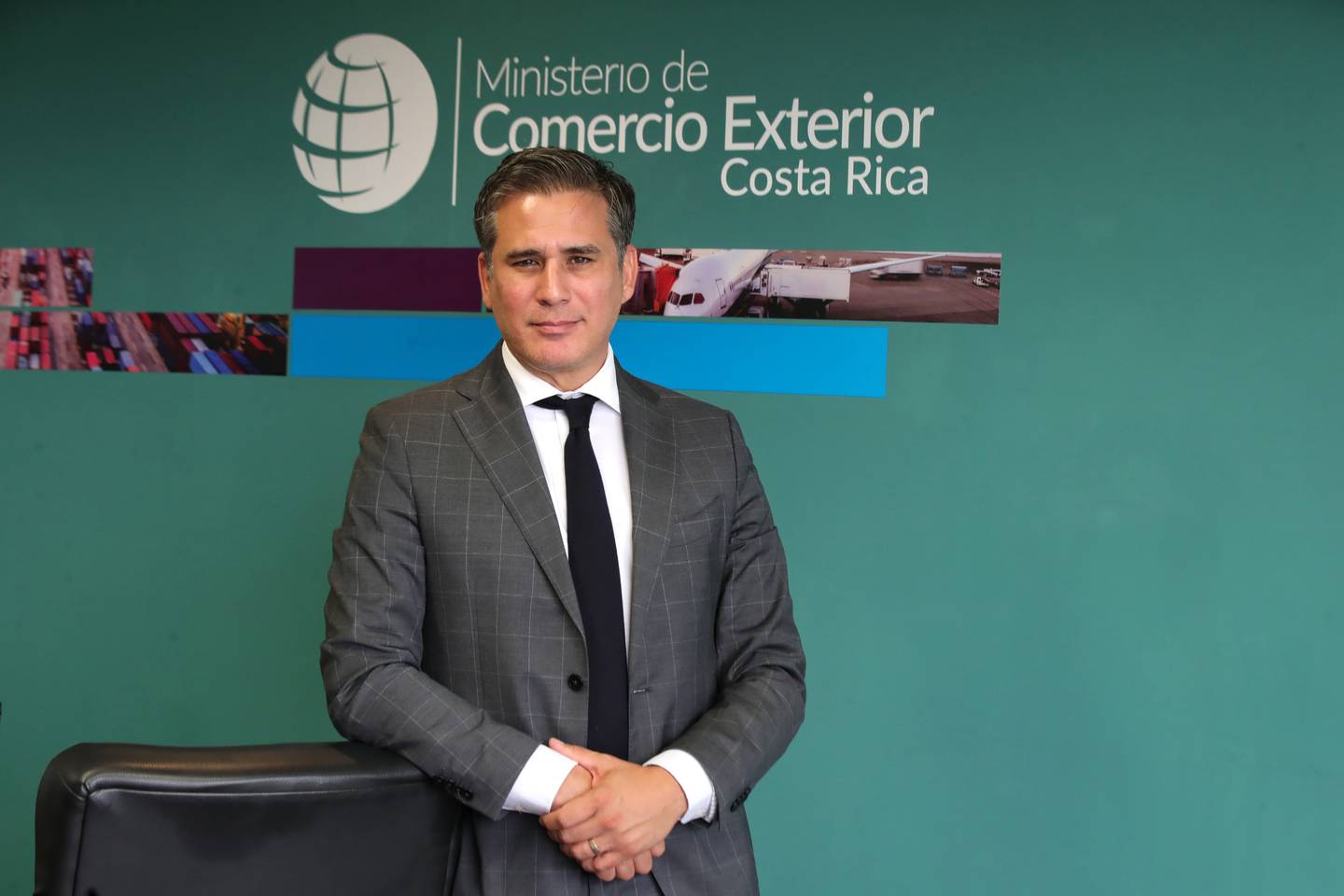 22/08/2023/ en la imagen Manuel Tovar Rivera, Ministro de Comercio Exterior de Costa Rica / foto John Durán