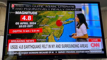 Nueva York tembló con un inusual sismo: imágenes y reacciones