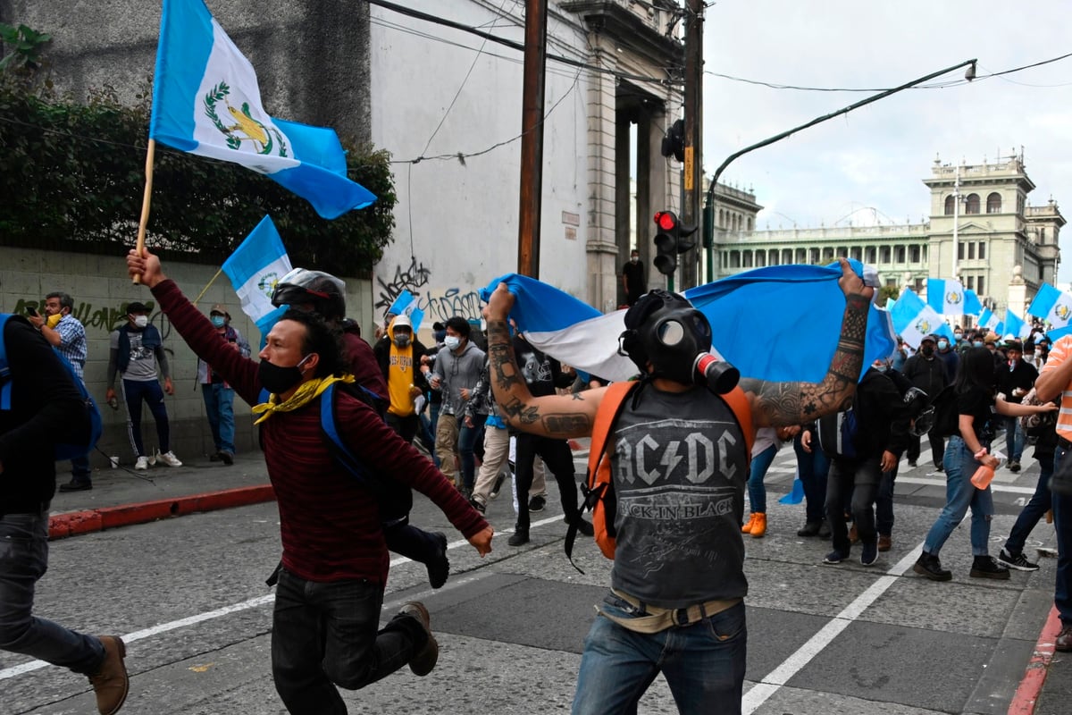 Protestas sociales continúan en Guatemala para exigir la renuncia del