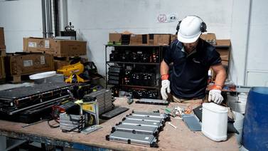 Costa Rica tendrá la primera planta de reciclaje de baterías de litio en Centroamérica