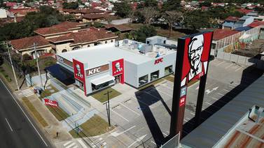 KFC invirtió $1,2 millones en su nuevo restaurante en San Francisco de Heredia 
