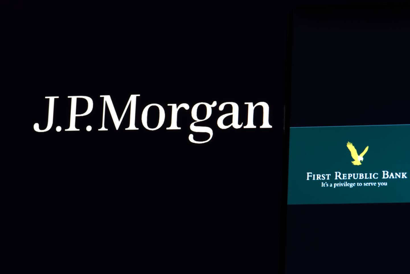 First Republic Bank JP Morgan Chase. Shutterstock.