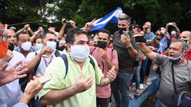 La oposición cubana se manifiesta para exigir la liberación de presos políticos