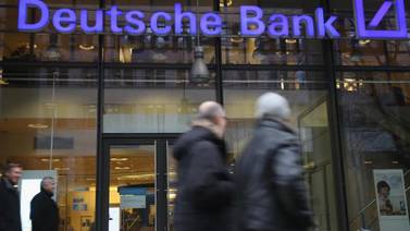 El nerviosismo vuelve a arrastrar a la banca europea, con caídas superiores al 8% para Deutsche Bank