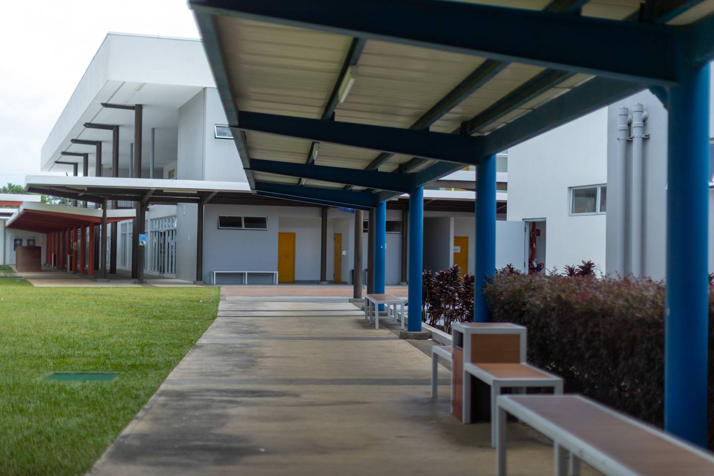 02/10/2023, Alajuela, La Guacima, GSD Internacional School, recorrido por el colegio para ver sus instalaciones y las actividades de sus alumnos.