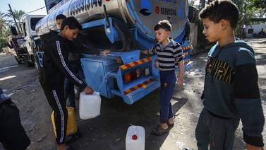 Unicef advierte sobre una “tragedia” sanitaria para los niños de Gaza si continúan los cortes de agua y saneamiento
