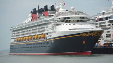 ​Crucero de Disney atracó en Costa Rica tras 7 años de ausencia