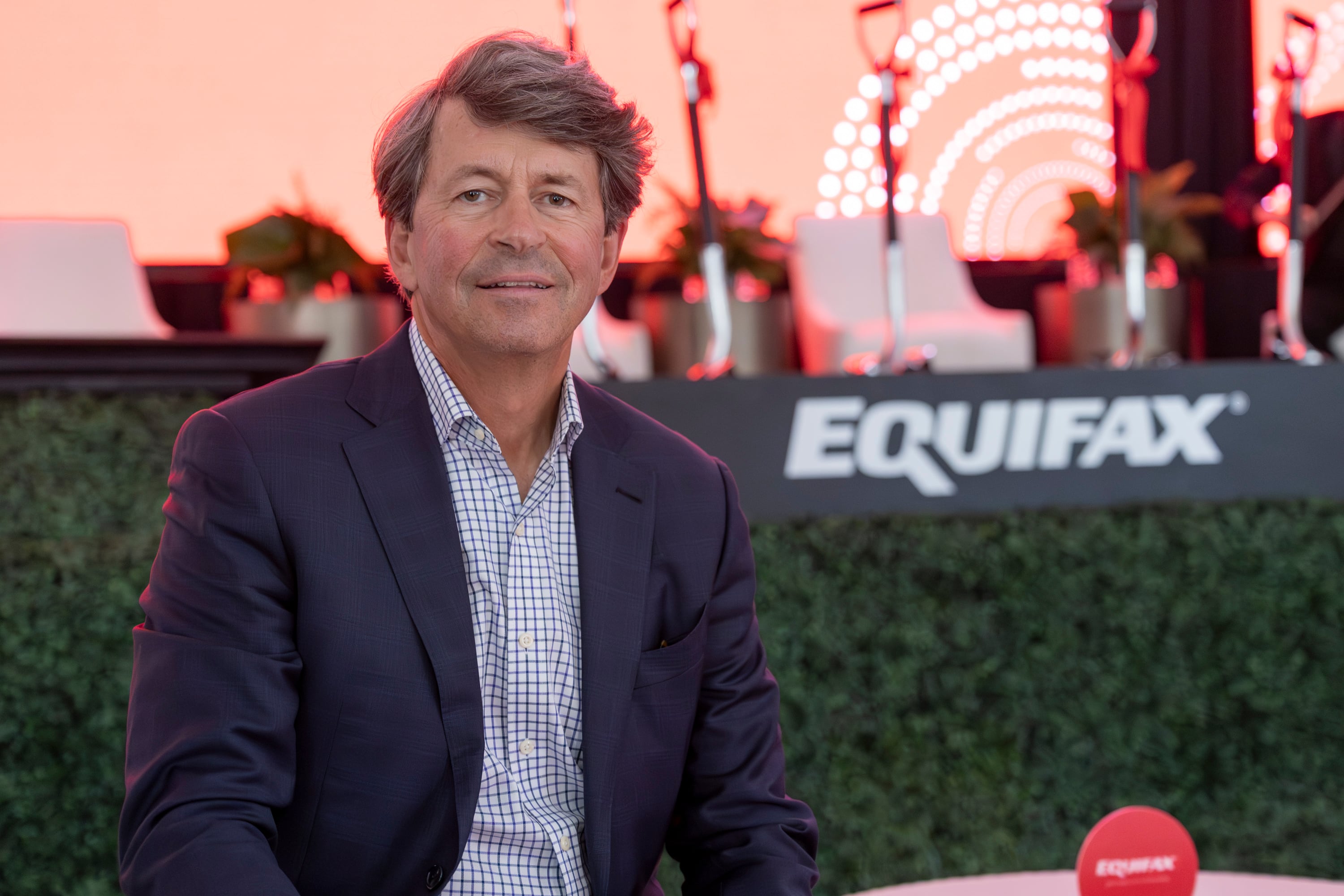 15/07/2025, Heredia, Barreal, presentación del proyecto de expansión de la empresa Equifax en Costa Rica, asistieron la ministra del MICIT Paula Bogantes y el ministro de Comercio Exterior Manuel Tovar. entrevista con el CEO de Equifax Mark Begor