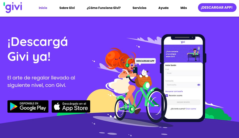 Givi, startup, emprender