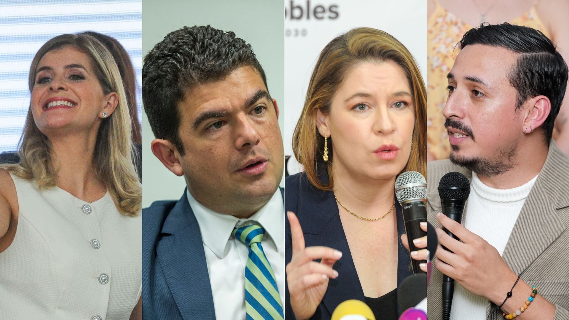 La oficialista Laura Fernández domina la intención de voto hasta diciembre, según el Idespo. Le siguen Álvaro Ramos (PLN), Claudia Dobles (CAC) y Ariel Robles (FA).