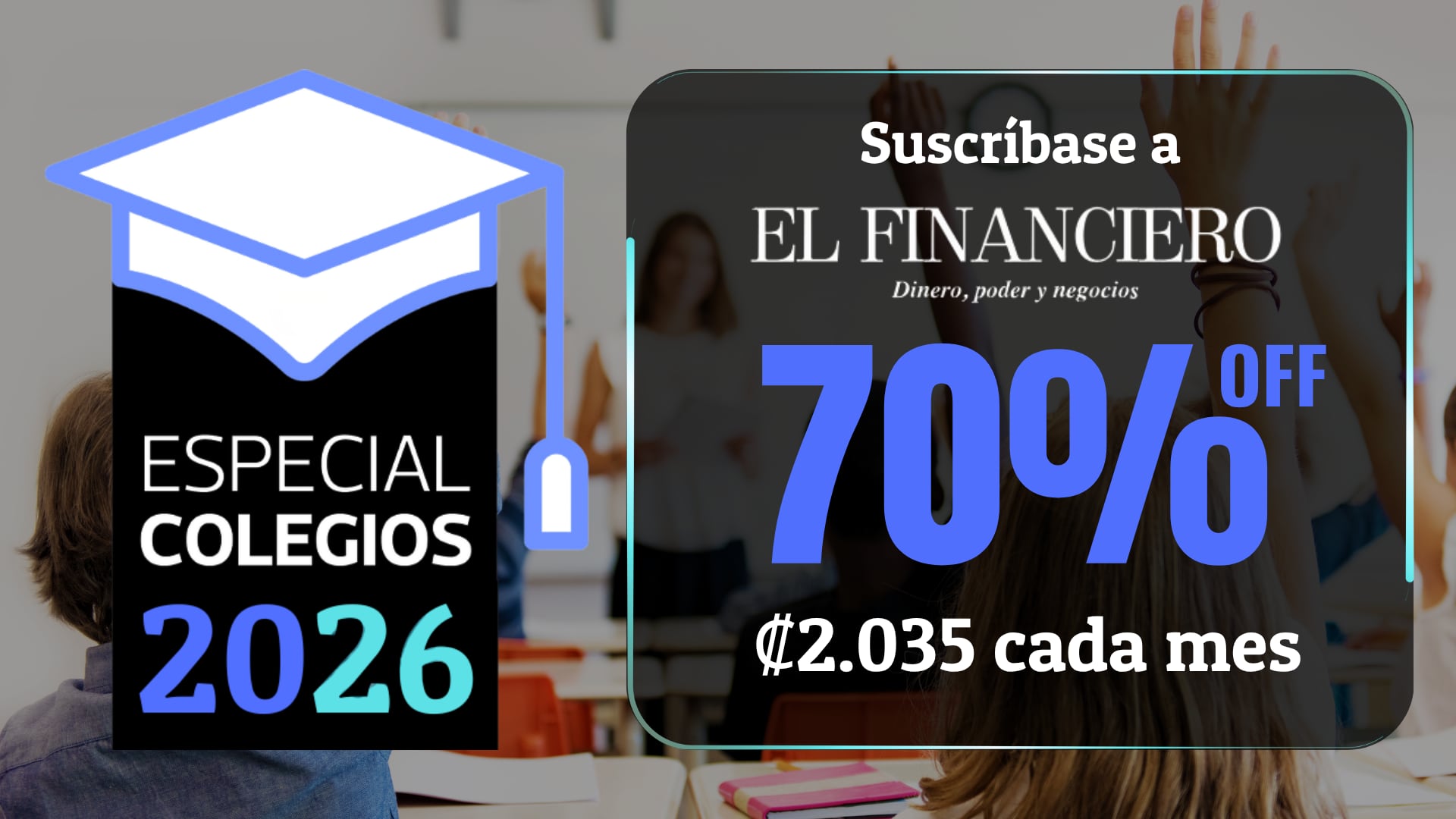 Promoción de EL Financiero