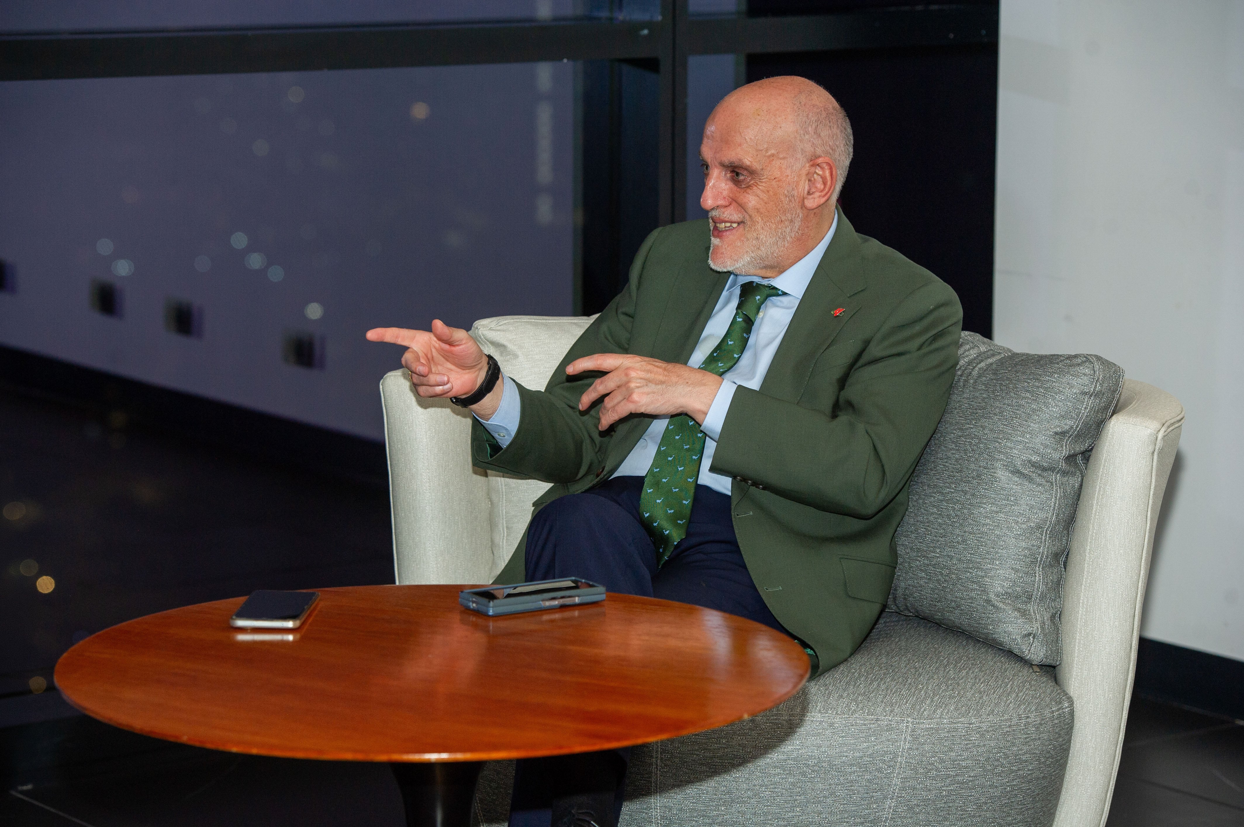 Presidente Liga Española Sr Javier Tebas