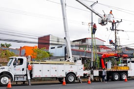 Cortes de luz afectarán Curridabat, Tarbaca y Montes de Oca entre el 19 y el 21 de abril