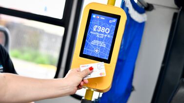 Pago electrónico en buses se expande a la ruta San José-Guadalupe