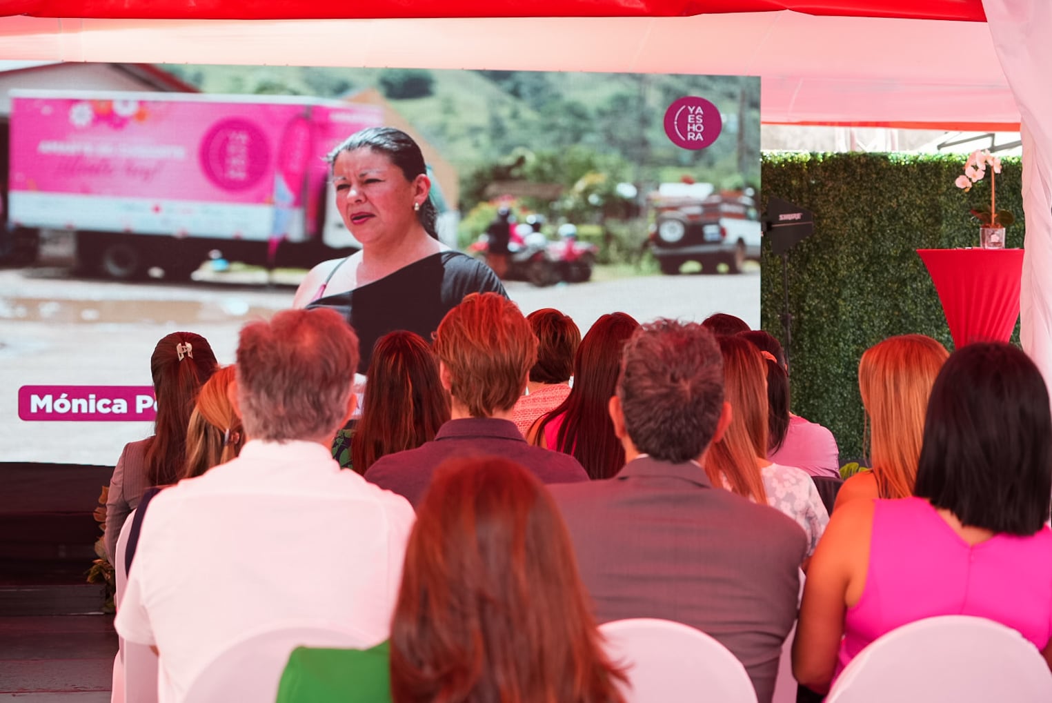 19/06/2025. Foro del BAC sobre resultados de la lucha contra el cancer de Mama. Sucursal BAC San José. Fotografía: Lilly Arce