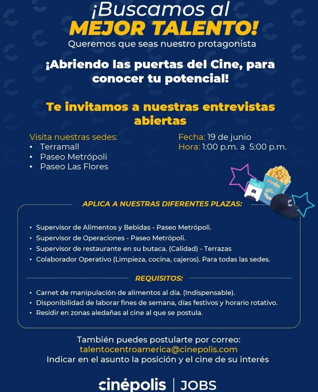 empleo cine
cinépolis