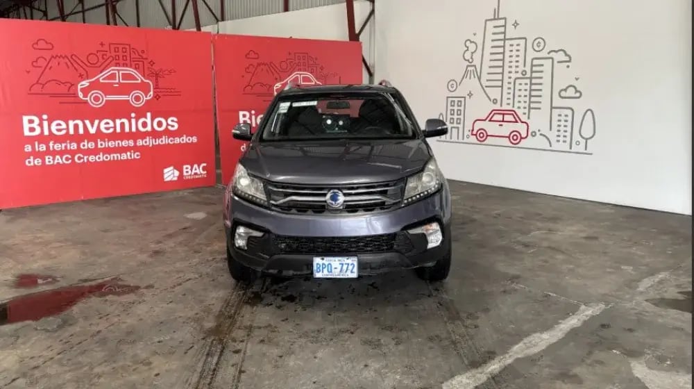 SsangYong Korando 2018, placa BPQ772, cuyo precio base de referencia es de $9.111.
