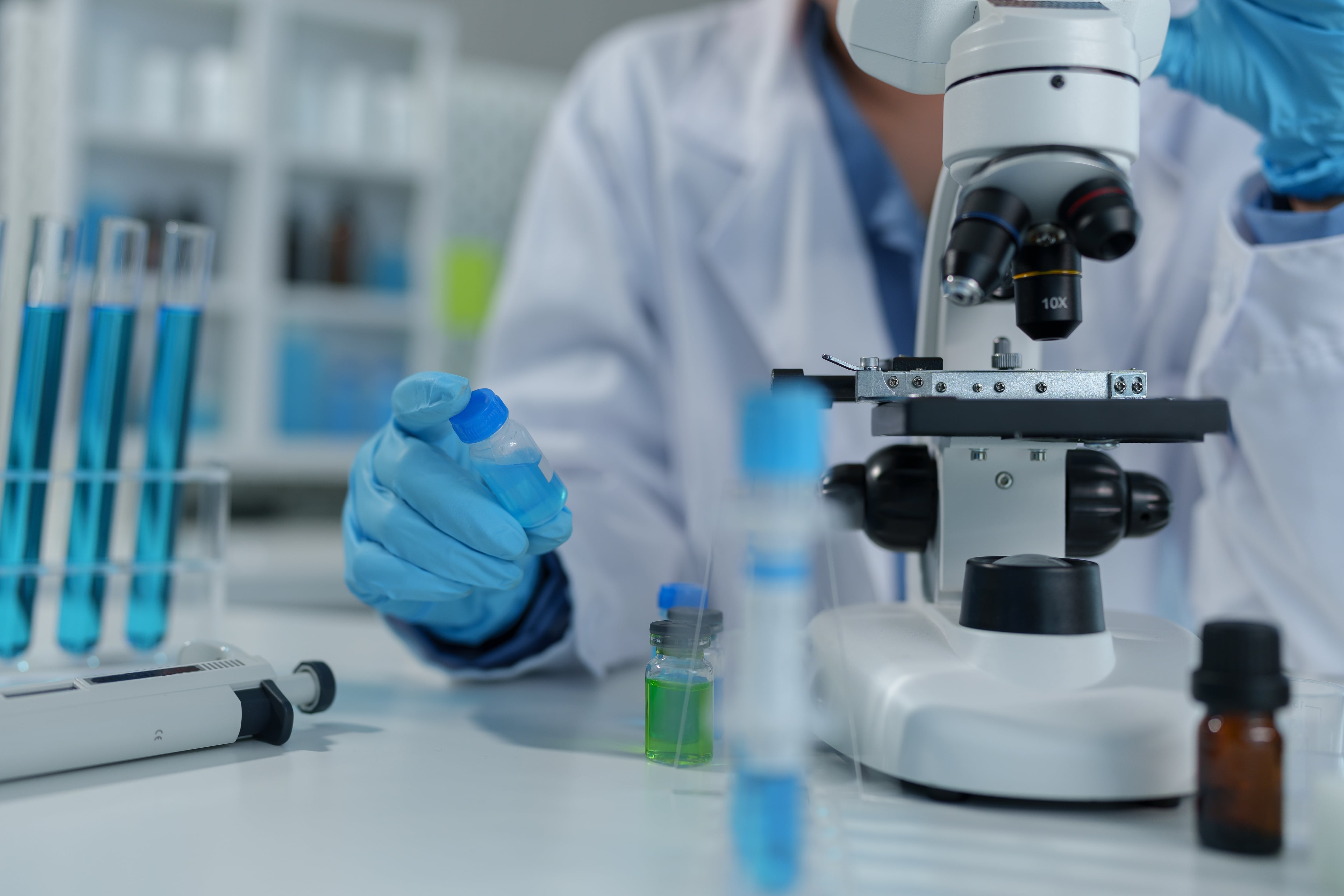 Ciencia, laboratorio, científicos