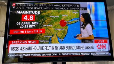 Nueva York tembló con un inusual sismo: imágenes y reacciones