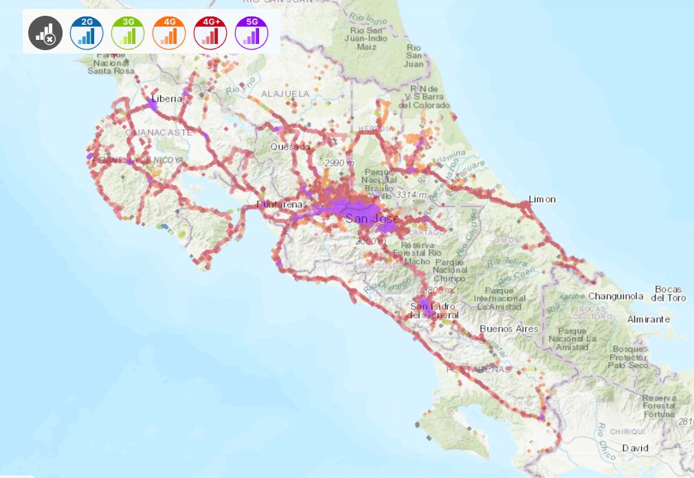 5G, cobertura