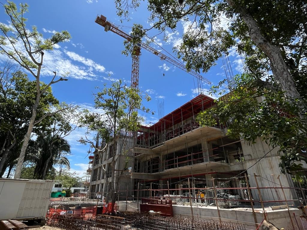 Selva Coral, proyecto en construcción en Jacó.