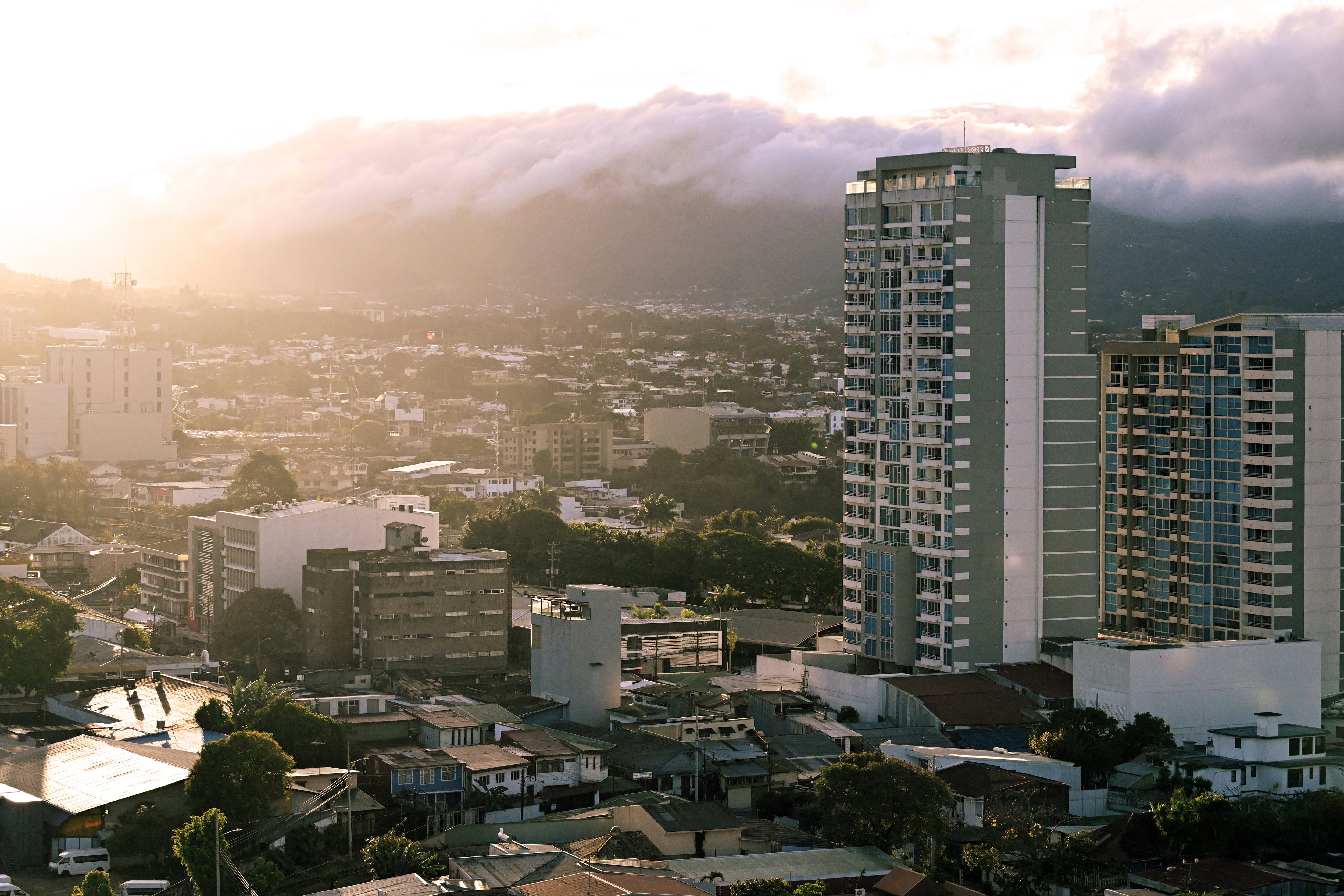Costa Rica San José skyline