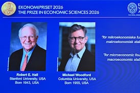 Nobel de Economía 2026 reconoce a Hall y Woodford por sus modelos para estabilizar la economía