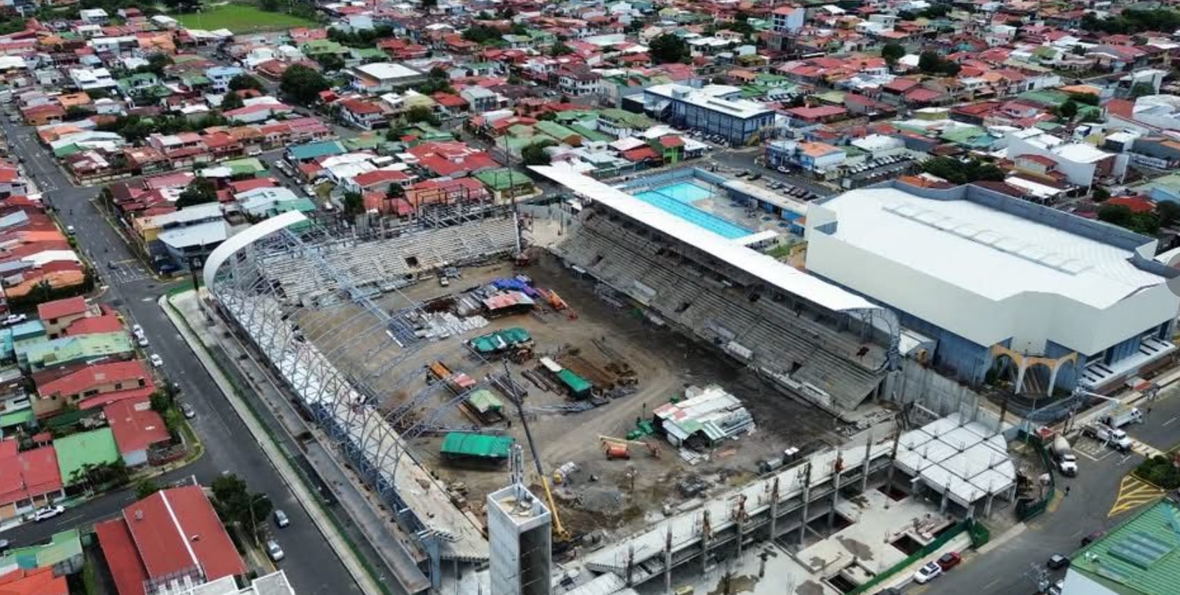 Estadio Eladio Rosabal Cordero
Avances en la obra
25 de setiembre del 2025
Cortesía: Herediano