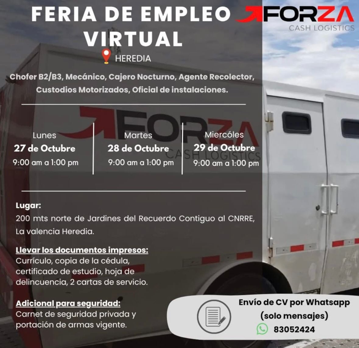 feria de empleo en heredia