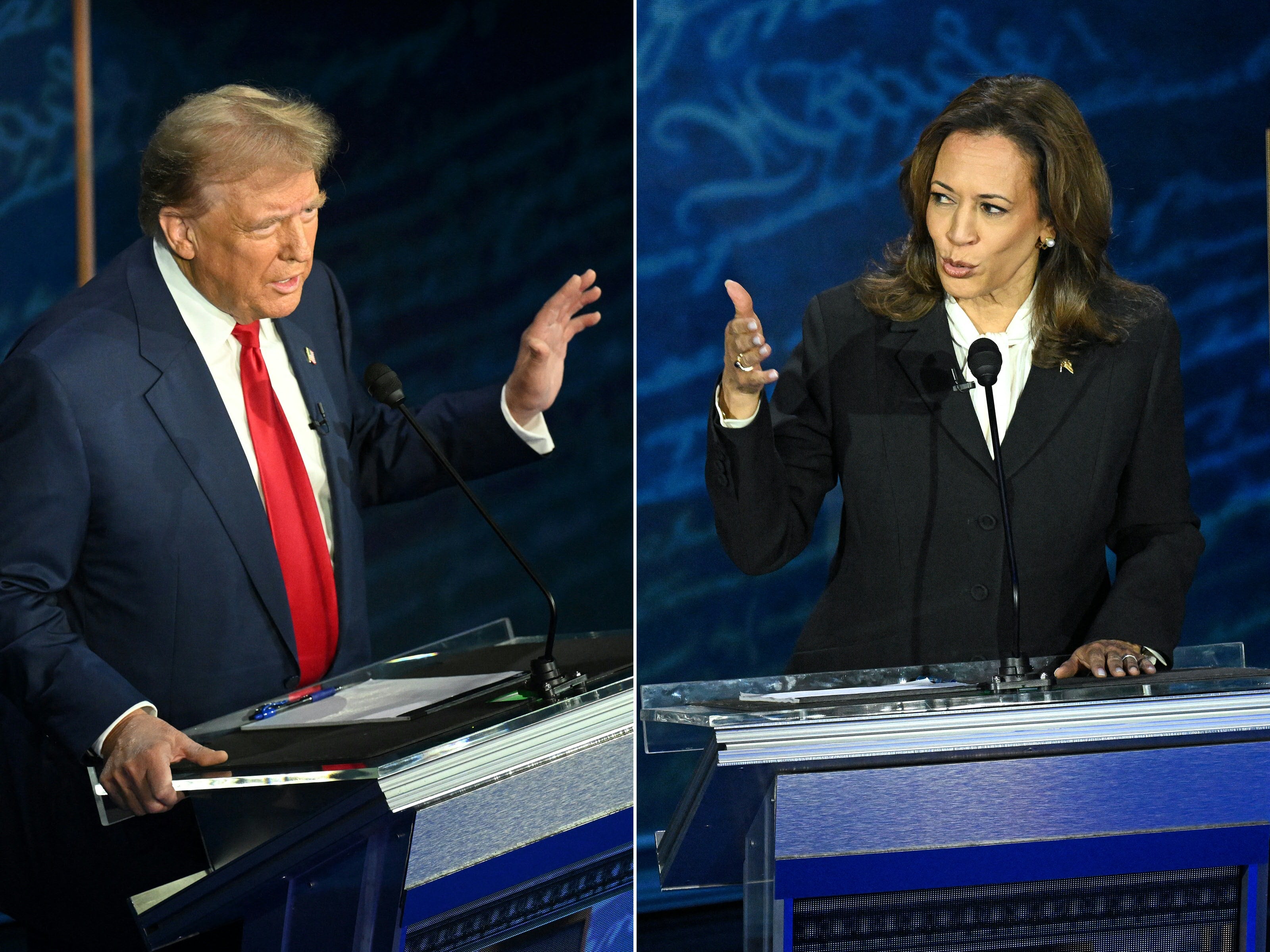 Debate crucial en Estados Unidos: repase los 90 minutos de Donald Trump contra Kamala Harris en español