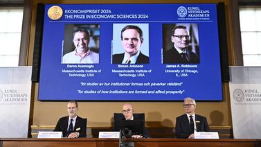 Tres investigadores ganaron el Nobel de Economía: ¿por cuáles investigaciones?