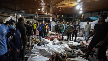 Fuente europea de inteligencia afirma que bombardeo a un hospital de Gaza dejó “decenas” y no centenas de muertos
