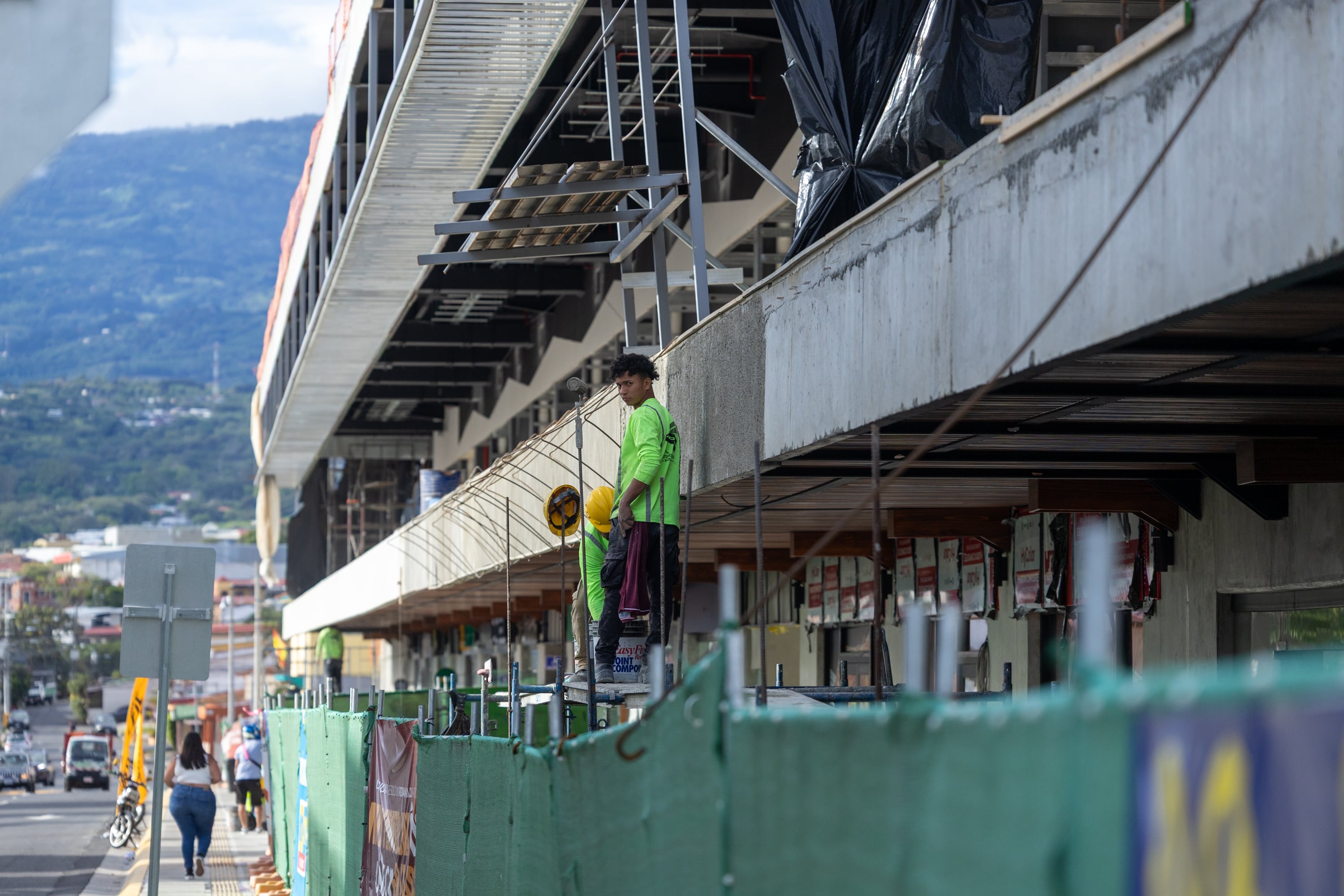 20/05/2026, Costa Rica, Heredia, Nuevo Estadio Eladio Rosabal Cordero, fotografías del avance en la construcción del nuevo estadio del Club Sport Herediano.