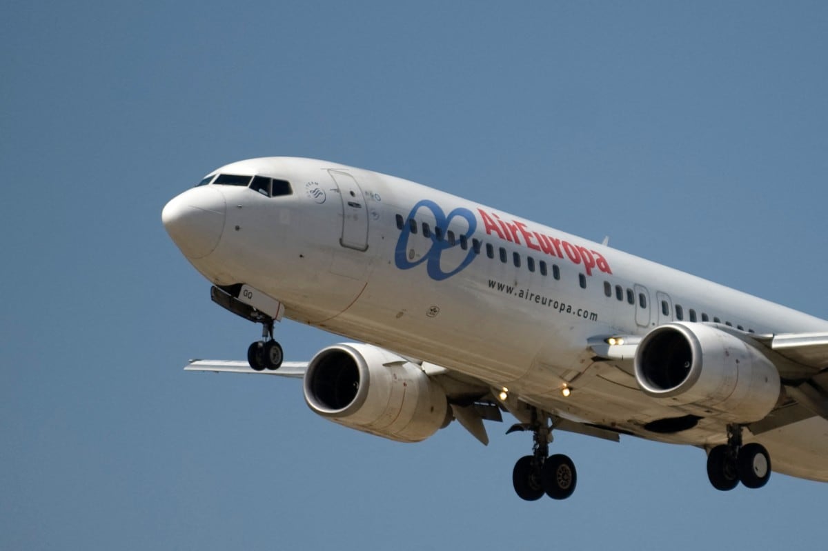 Air Europa fue una de las aerolíneas que suspendió vuelos a Caracas.