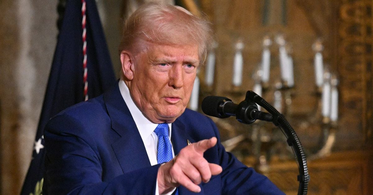 En la imagen, el presidente de Estados Unidos, Donald Trump