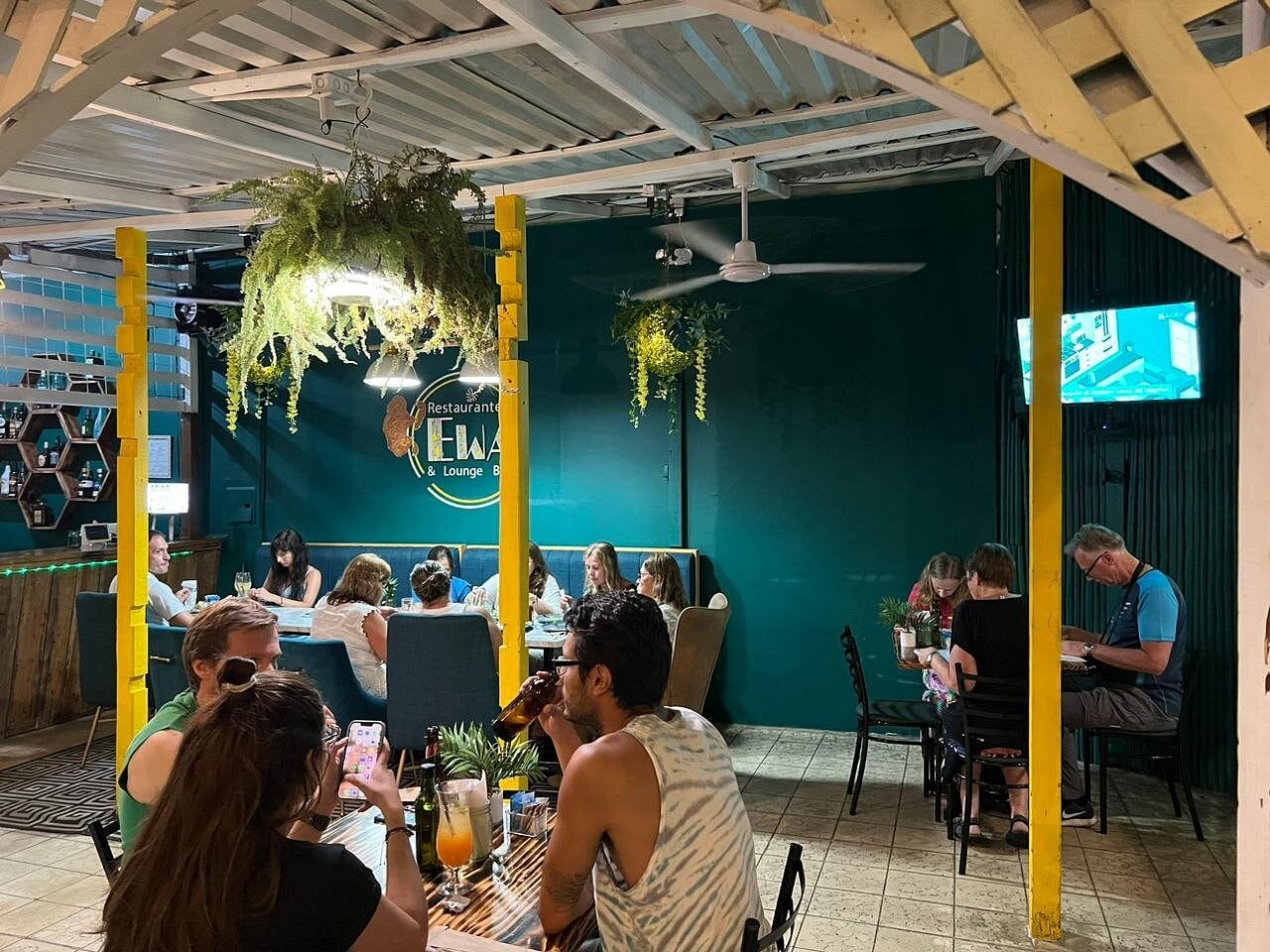 Ewa, restaurante en Cahuita