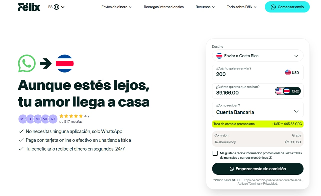 Félix Pago, fintech, remesas