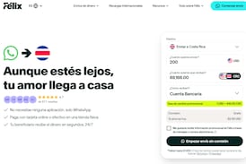 Cómo funciona Félix, el servicio de remesas desde EE. UU. mediante WhatsApp que ingresó a Costa Rica