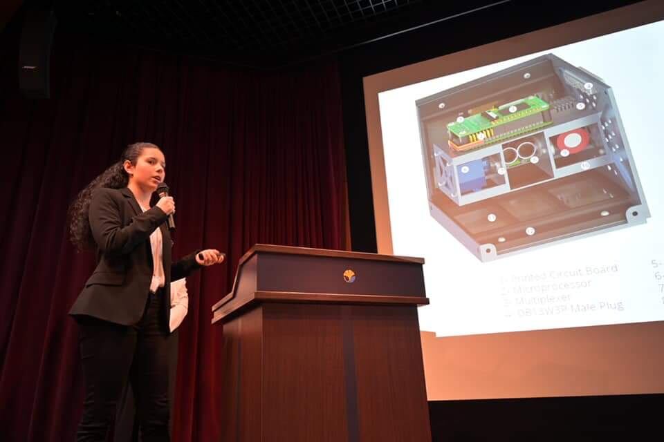 Una turrialbeña de la pura cepa, Valeria Dittel Tortós, de 23 años y vecina del barrio Loma Azul, es parte del equipo de jóvenes costarricenses que actualmente trabajan en el Proyecto Musa, el cual tiene como objetivo que Costa Rica haga realidad la segunda misión espacial de su historia